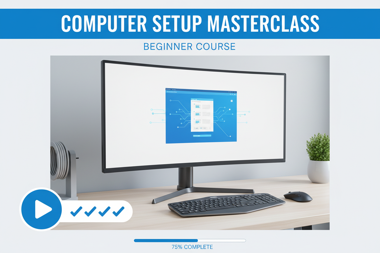 Beginner Video Course: Computer Setup Masterclass
